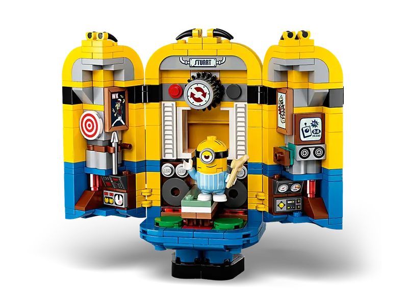Minions y su Guarida para Construir