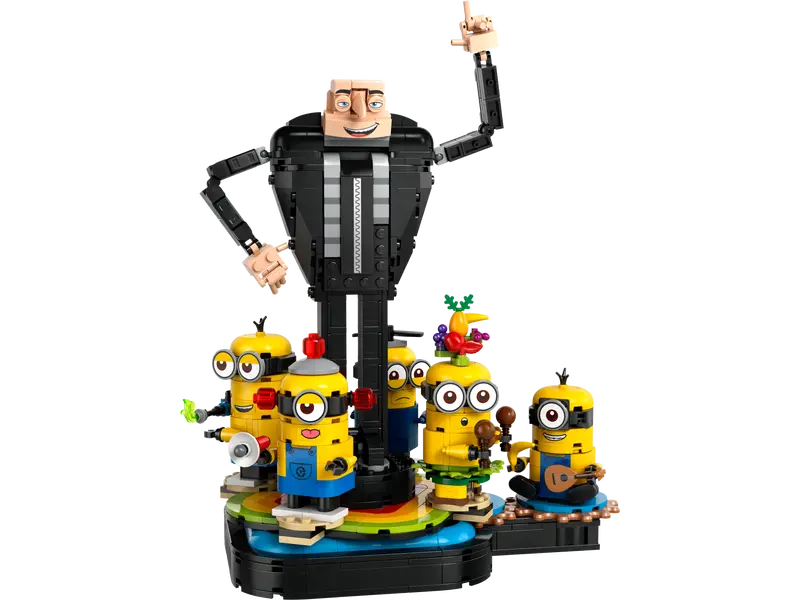 Modelo de Gru y los Minions