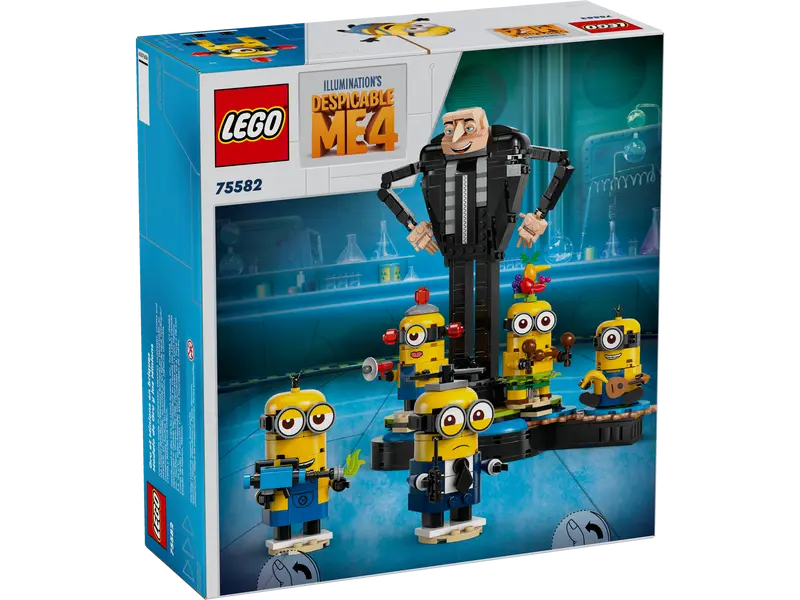 Modelo de Gru y los Minions