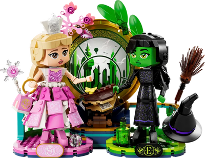 Figuras de Elphaba y Glinda