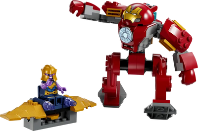 Marvel Iron Man Hulkbuster vs. Thanos Playset for Kids Aged 4 Plus, Super Hero Action