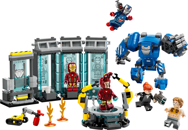 Laboratorio de Iron Man: Sala de Armaduras