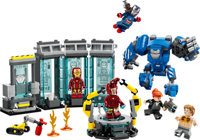 Laboratorio de Iron Man: Sala de Armaduras