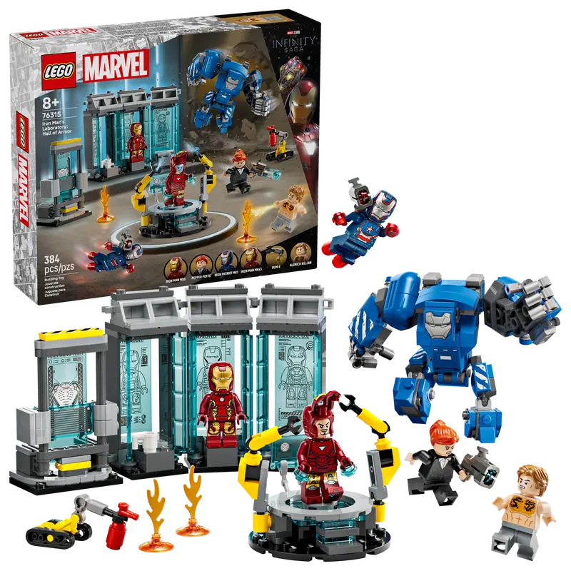 Laboratorio de Iron Man: Sala de Armaduras