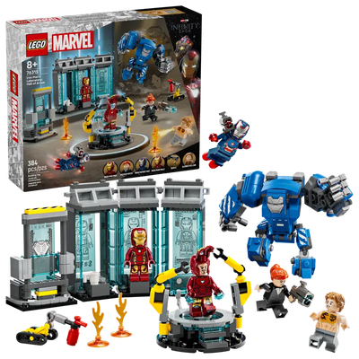 Laboratorio de Iron Man: Sala de Armaduras