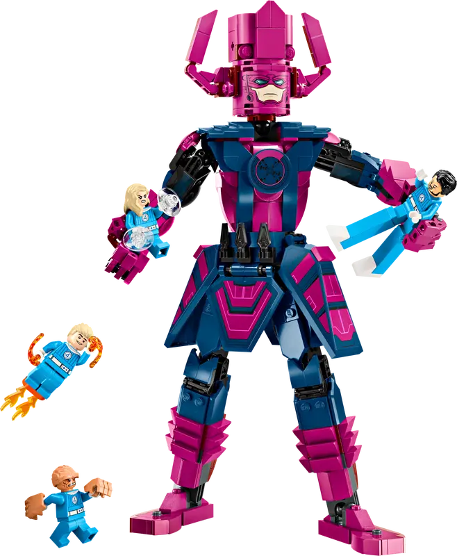 Cuatro Fantásticos vs. Figura para Construir de Galactus