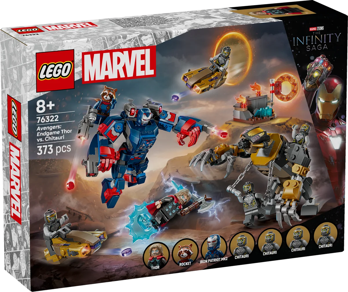 Thor de Vengadores: Endgame vs. Chitauri