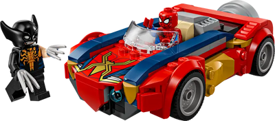 Coche de Spider-Man vs. Lobezno Venomizado