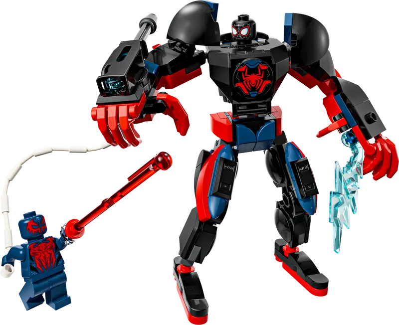 Armadura Robótica de Miles Morales vs. Spider-Man 2099