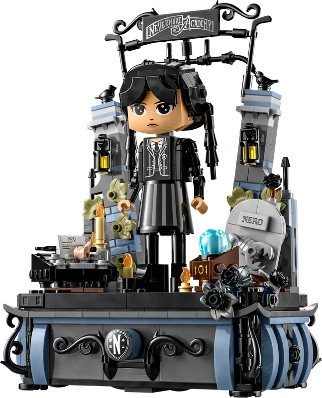 Figura de Miércoles Addams