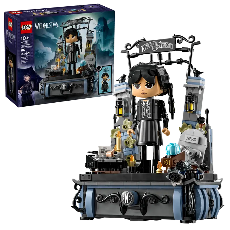 Figura de Miércoles Addams