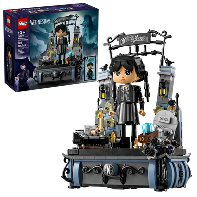 Figura de Miércoles Addams