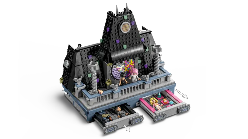 Dormitorio de Miércoles y Enid