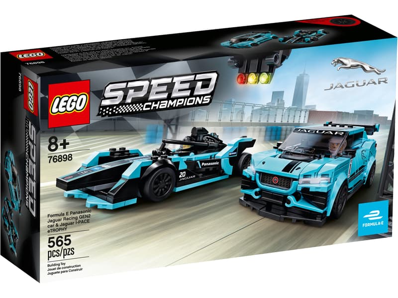 Formula E Panasonic Jaguar Racing GEN2 car & Jaguar I-PACE eTROPHY