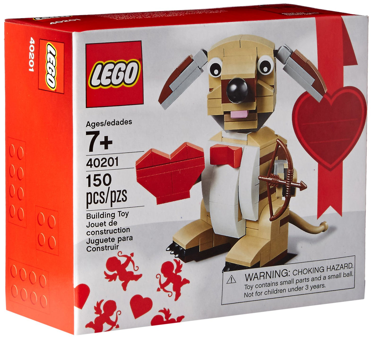 Perro Cupido San Valentin