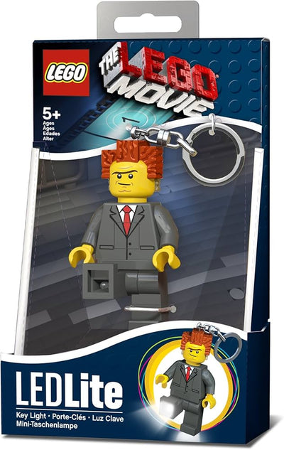LLAVERO CON LINTERNA LEGO MOVIE PRESIDENTE BUSINESS