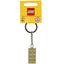 Llavero con ladrillo dorado LEGO®