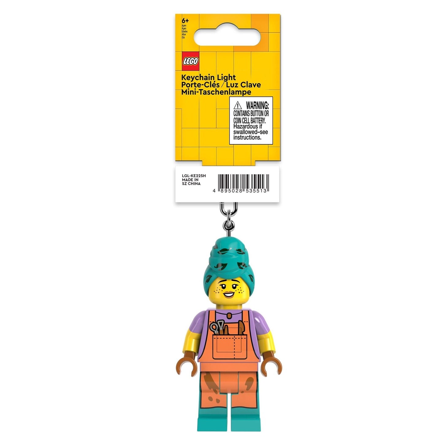 Llavero con linterna de cerámica de minifiguras LEGO®™