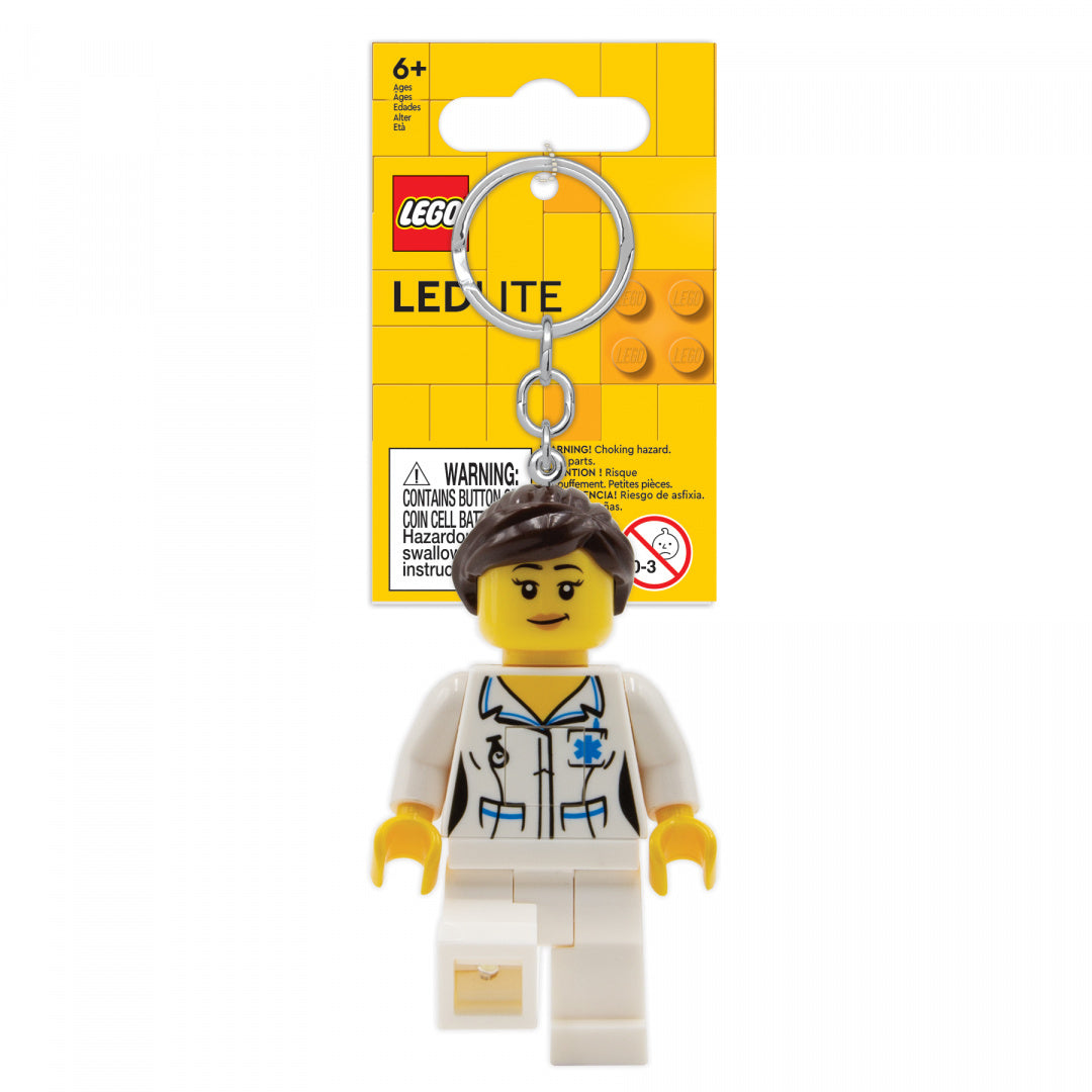 llavero con linterna LEGO® – Enfermera