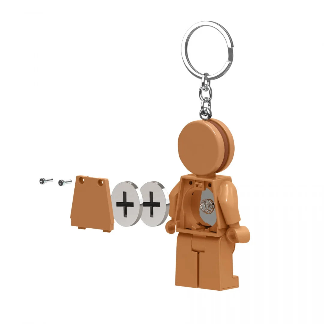Llavero con linterna LEGO® – Hombre de jengibre