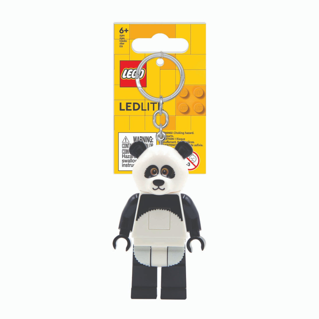 Llavero con linterna de panda LEGO® Minifigures™