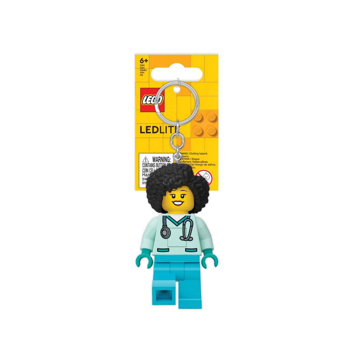 Llavero con linterna del Dr. Flieber de LEGO®