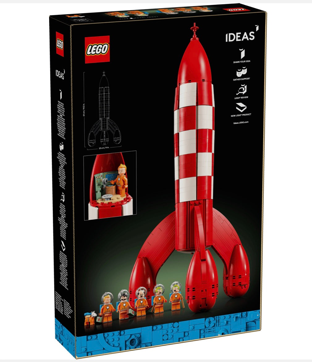 Cohete Lunar de Tintin®                     ( 👀Entrega en Junio 👀)