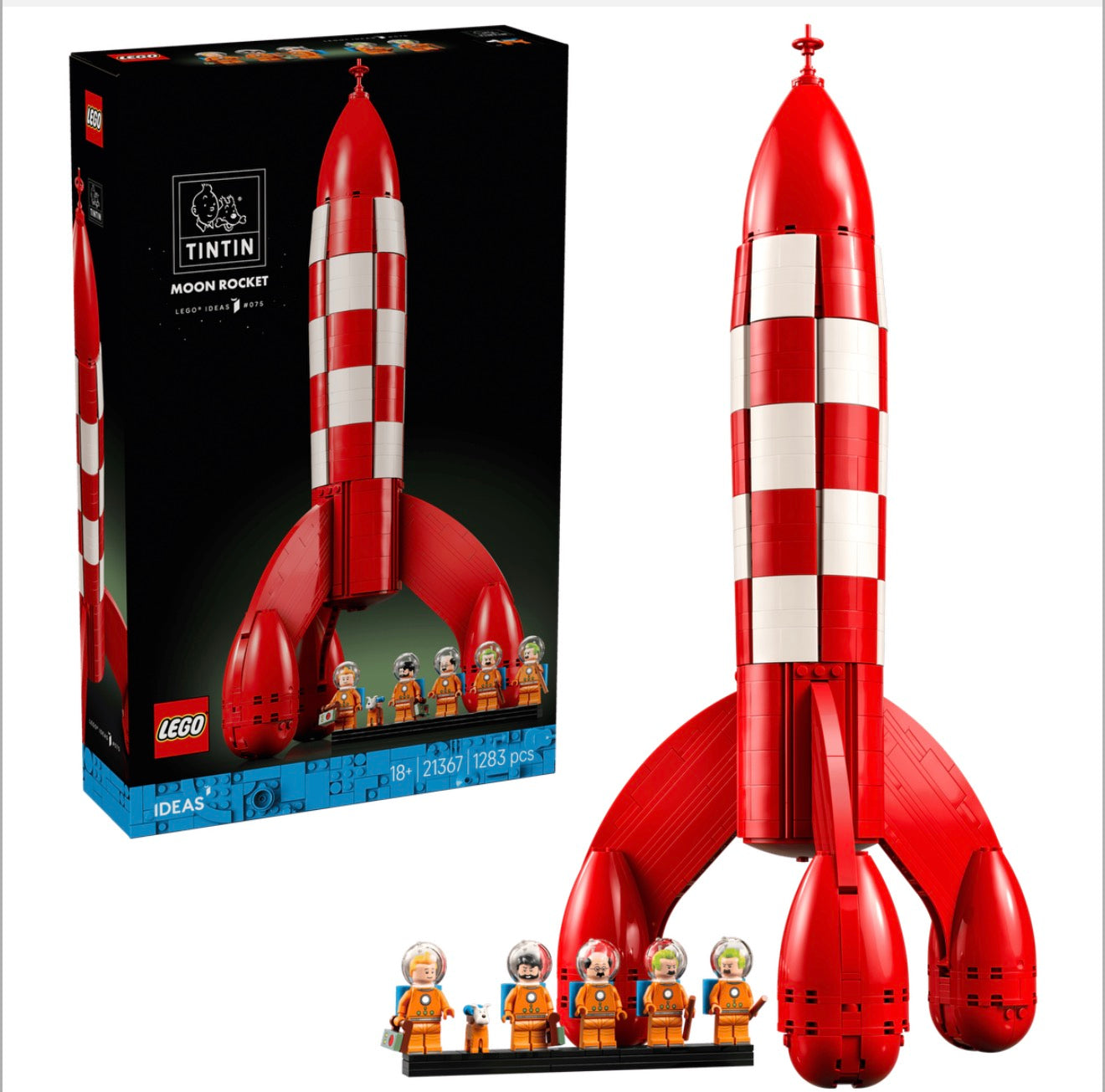 Cohete Lunar de Tintin®                     ( 👀Entrega en Junio 👀)