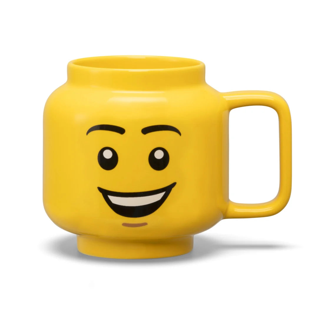 Taza de cerámica gran cabeza LEGO® – Niño con sonrisa
