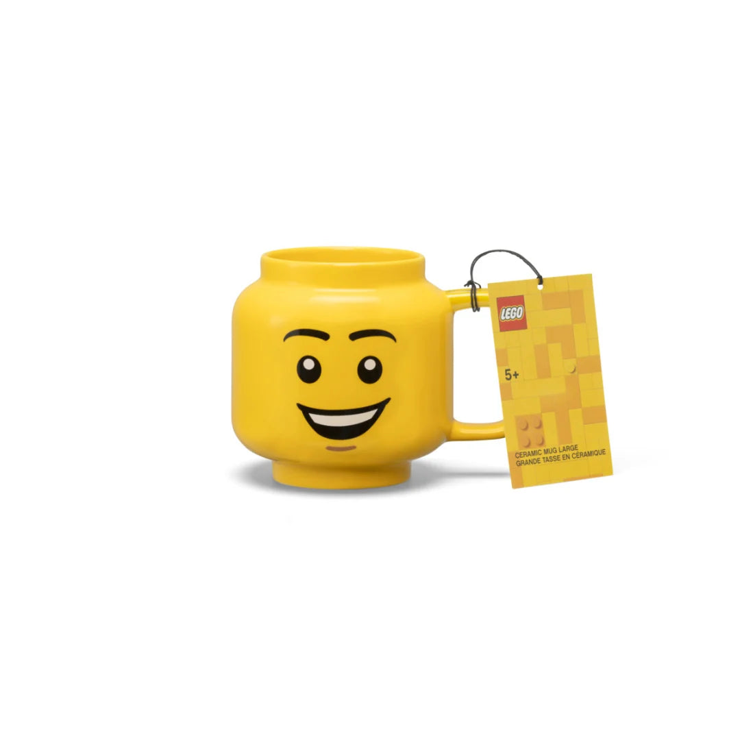 Taza de cerámica gran cabeza LEGO® – Niño con sonrisa
