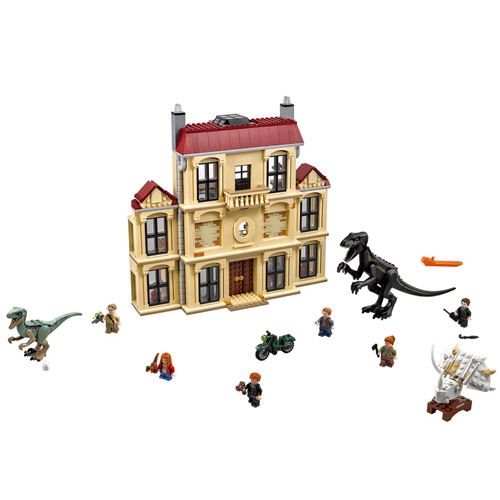 Caos del Indorraptor en la mansión Lockwood