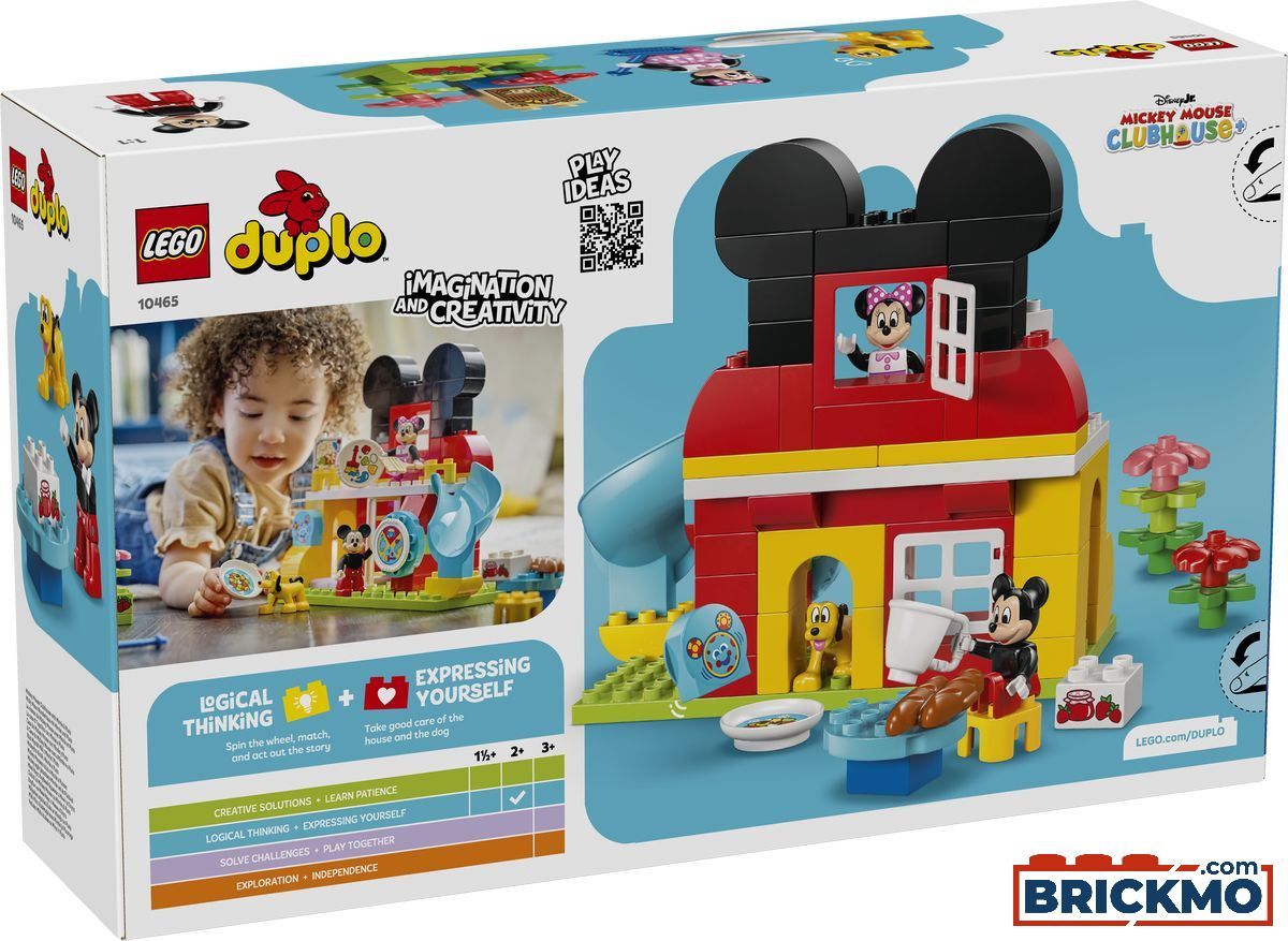 Casa de Mickey Mouse con Minnie y Pluto