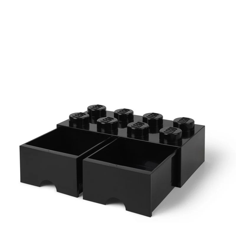 Cajón ladrillo LEGO® Brick 8 (Negro)