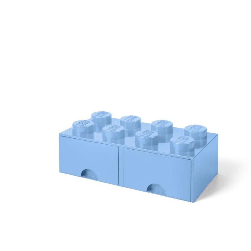 Cajón bloque LEGO® Brick 8 (Azul claro)