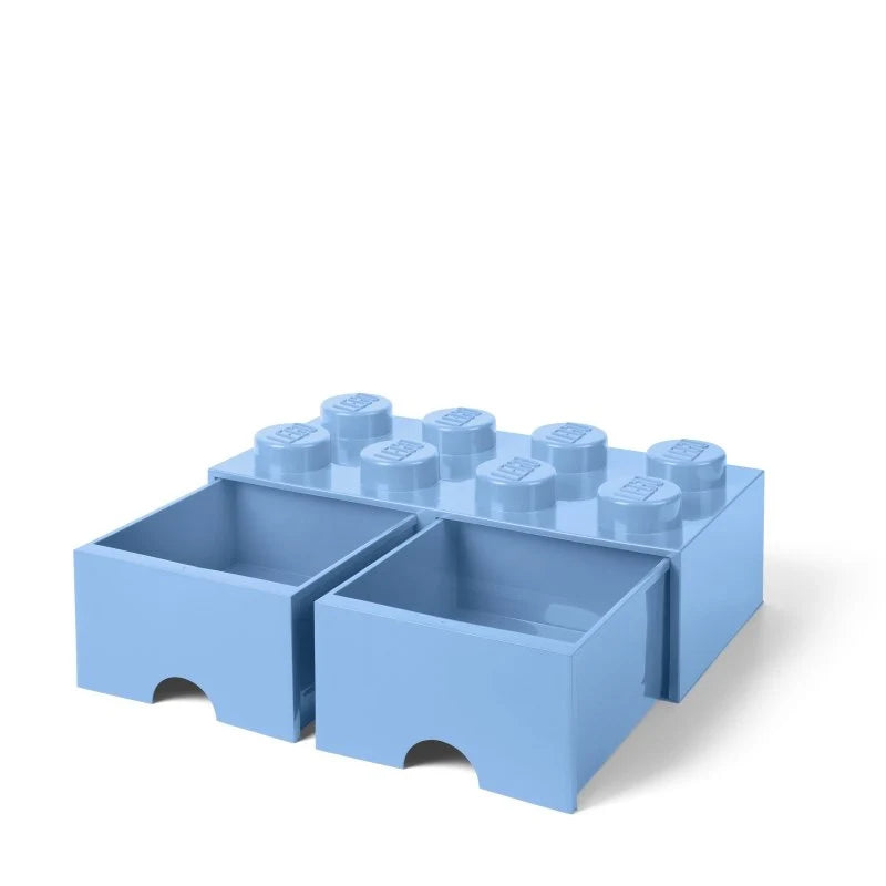 Cajón bloque LEGO® Brick 8 (Azul claro)