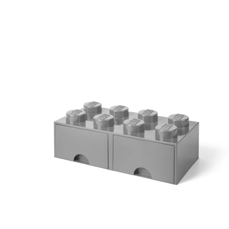 Caja bloque LEGO® Brick 8 (Gris)
