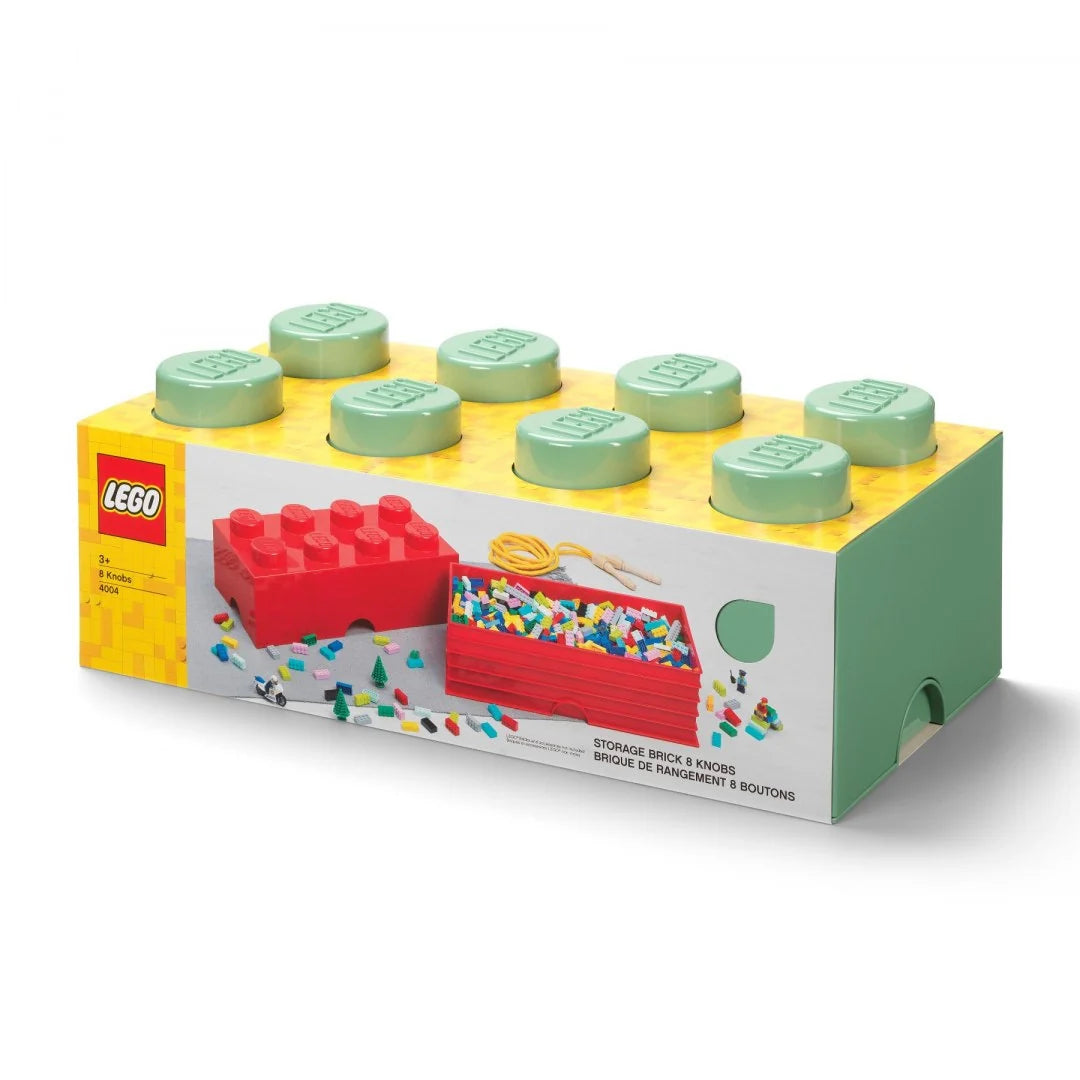 Contenedor bloque LEGO® Brick 8 (Oliva)