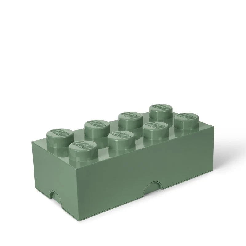Contenedor bloque LEGO® Brick 8 (Oliva)