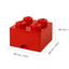 Cajón bloque LEGO® Brick 4 (Rojo)