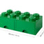 Cajón bloque LEGO® Brick 8 (Verde)