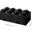 Cajón ladrillo LEGO® Brick 8 (Negro)