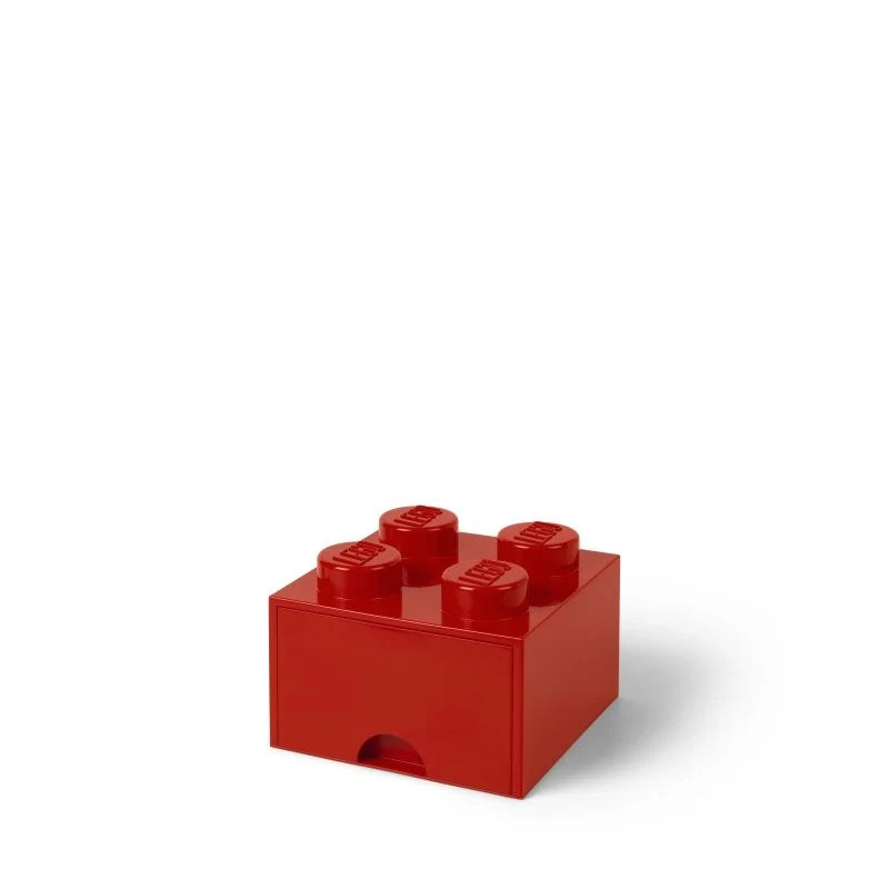 Cajón bloque LEGO® Brick 4 (Rojo)