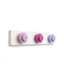 Perchas LEGO® en barra (Rosa, rosa claro, morado)