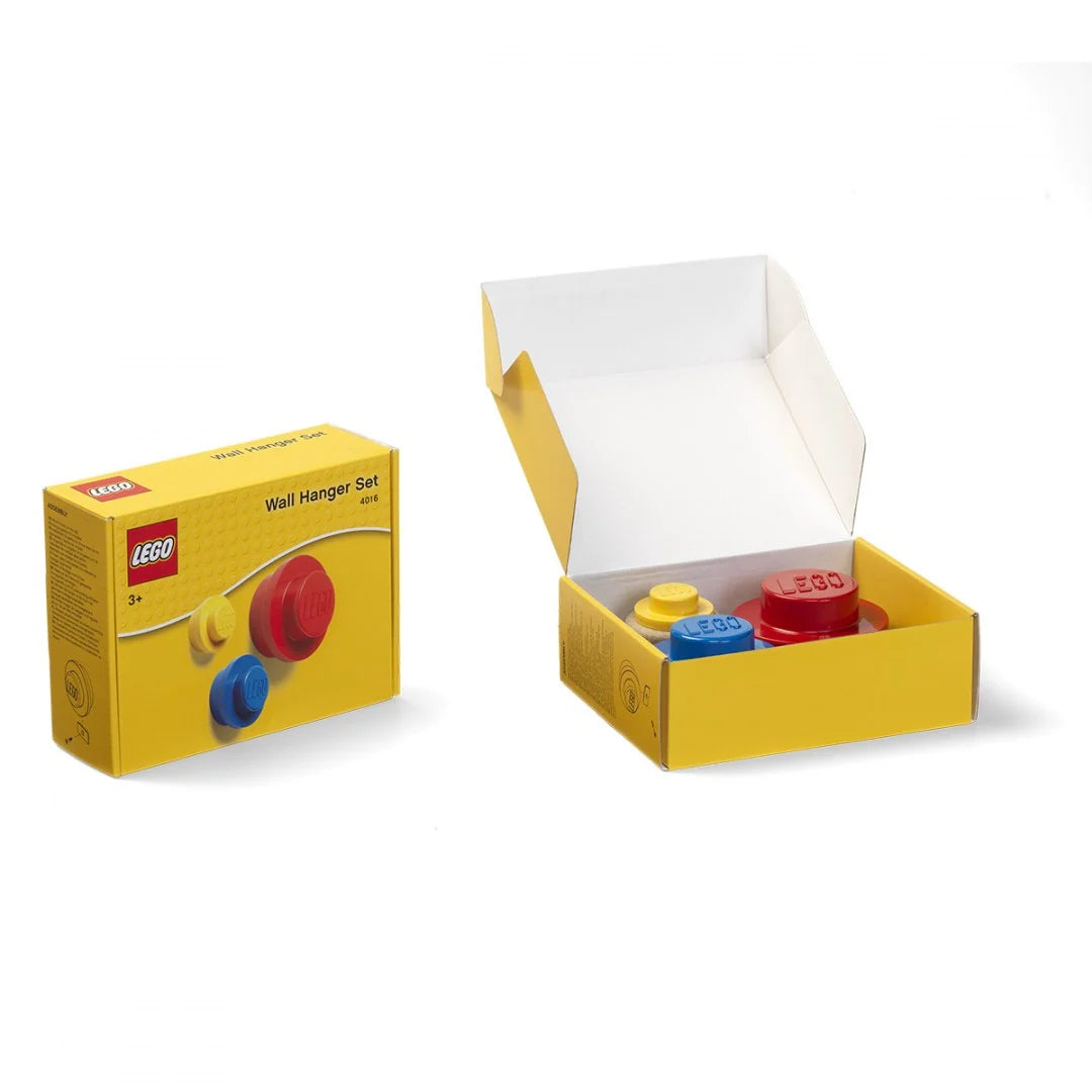 Percheros LEGO® (Rojo, azul, amarillo)