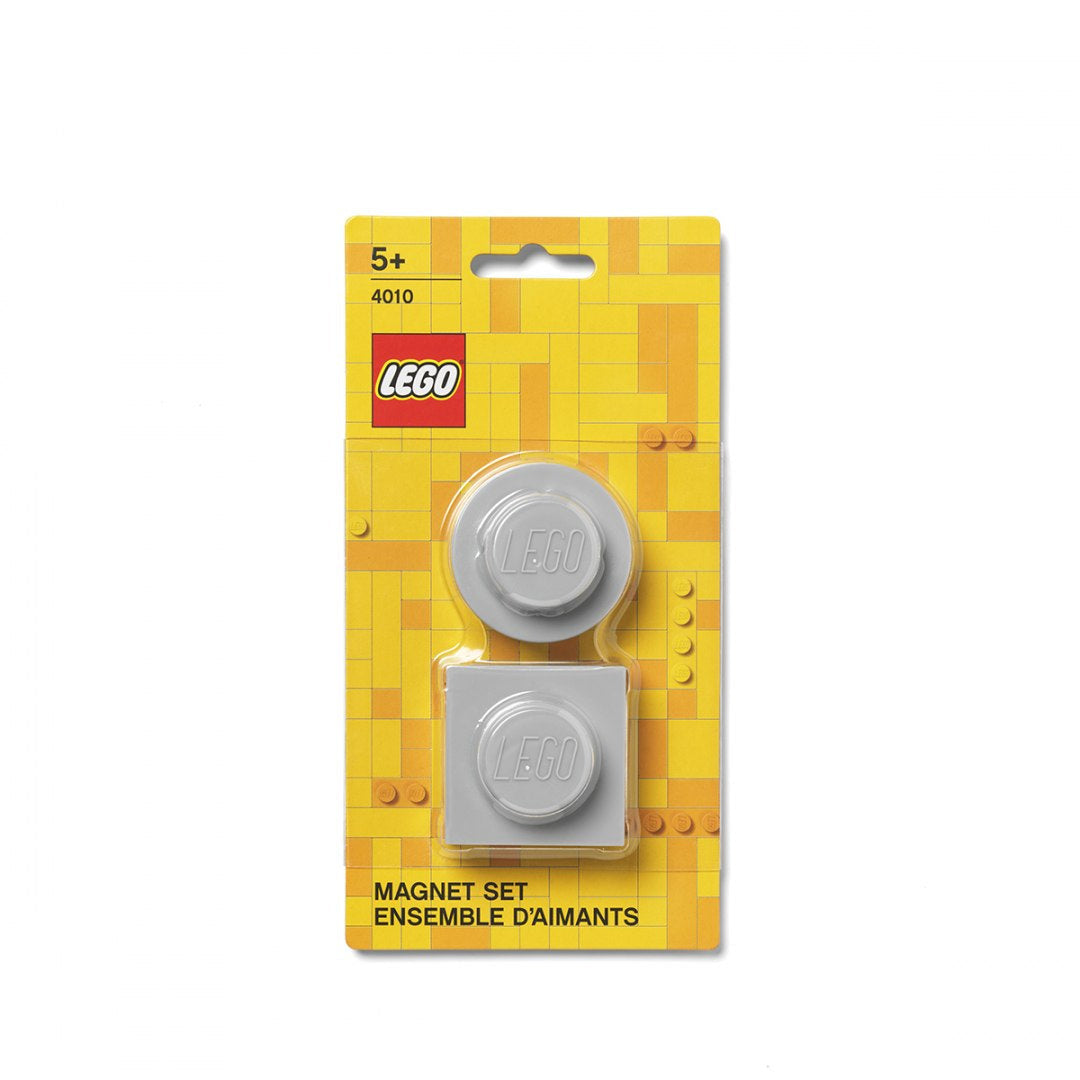 Set de imanes LEGO® – gris (2 uds.)