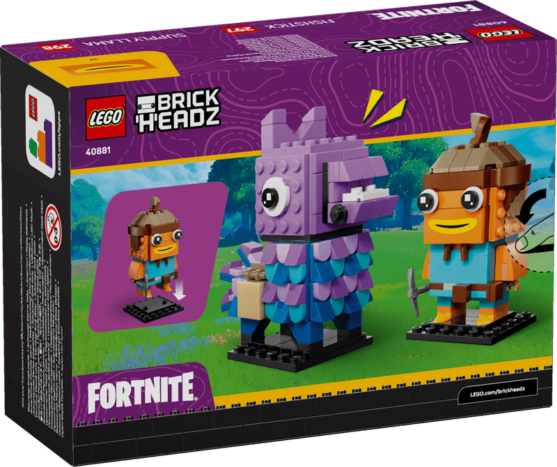 Figuras de Llama de Suministros y Palito de Pescado