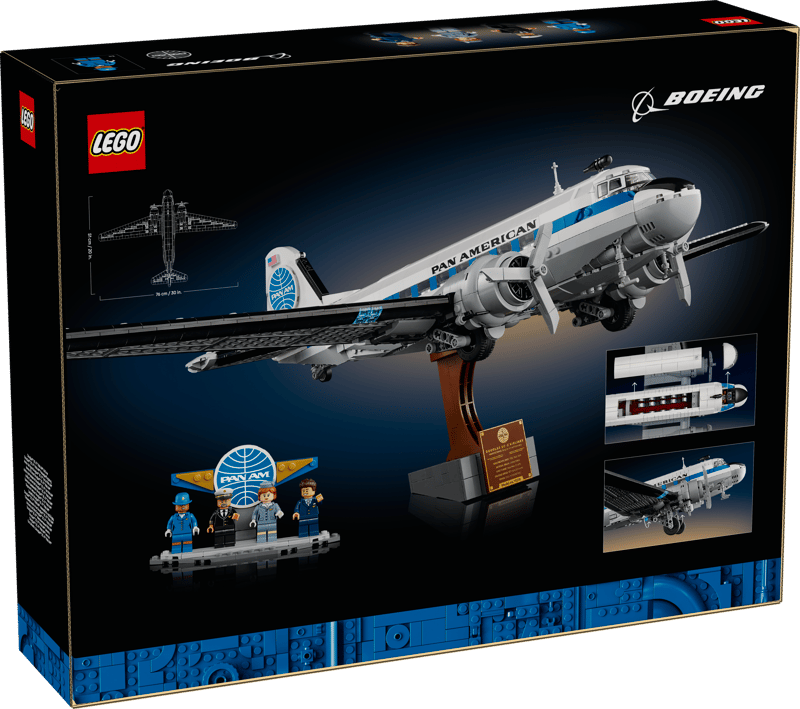 Avión de Pasajeros Douglas™ DC-3™ de PAN AM®