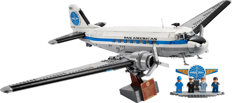 Avión de Pasajeros Douglas™ DC-3™ de PAN AM®
