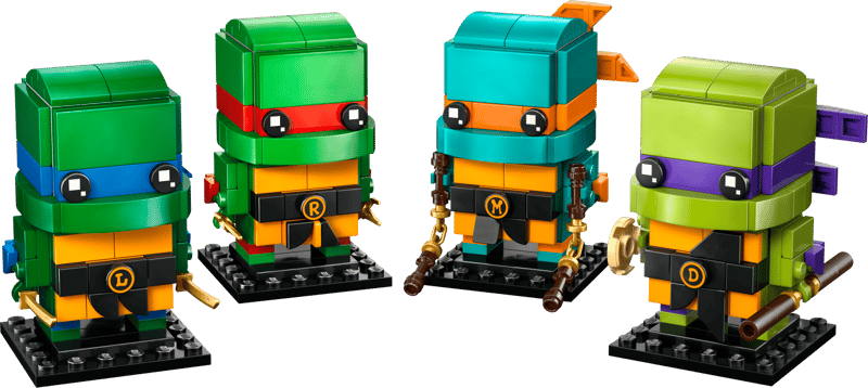 Figuras de las Tortugas Ninja