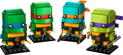 Figuras de las Tortugas Ninja